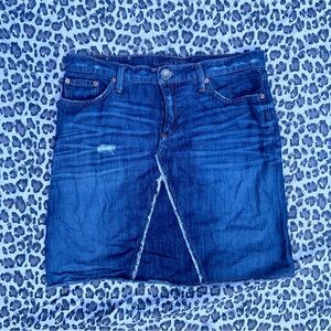 Blue Jean Skirt by Banana Republic